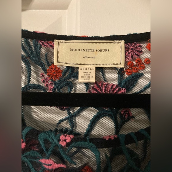 Anthropologie NWOT lace tunic - Picture 5 of 7